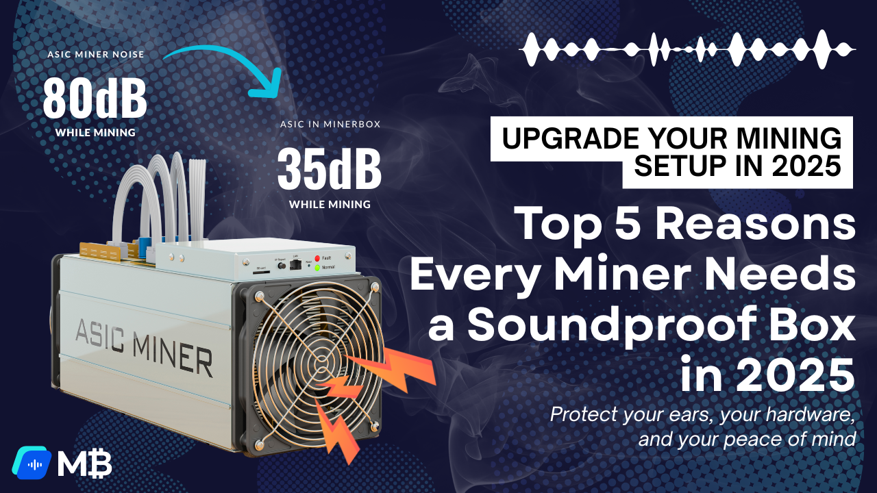 Top 5 Reasons Every Miner Needs a Soundproof Box in 2025 – Miner Boxes