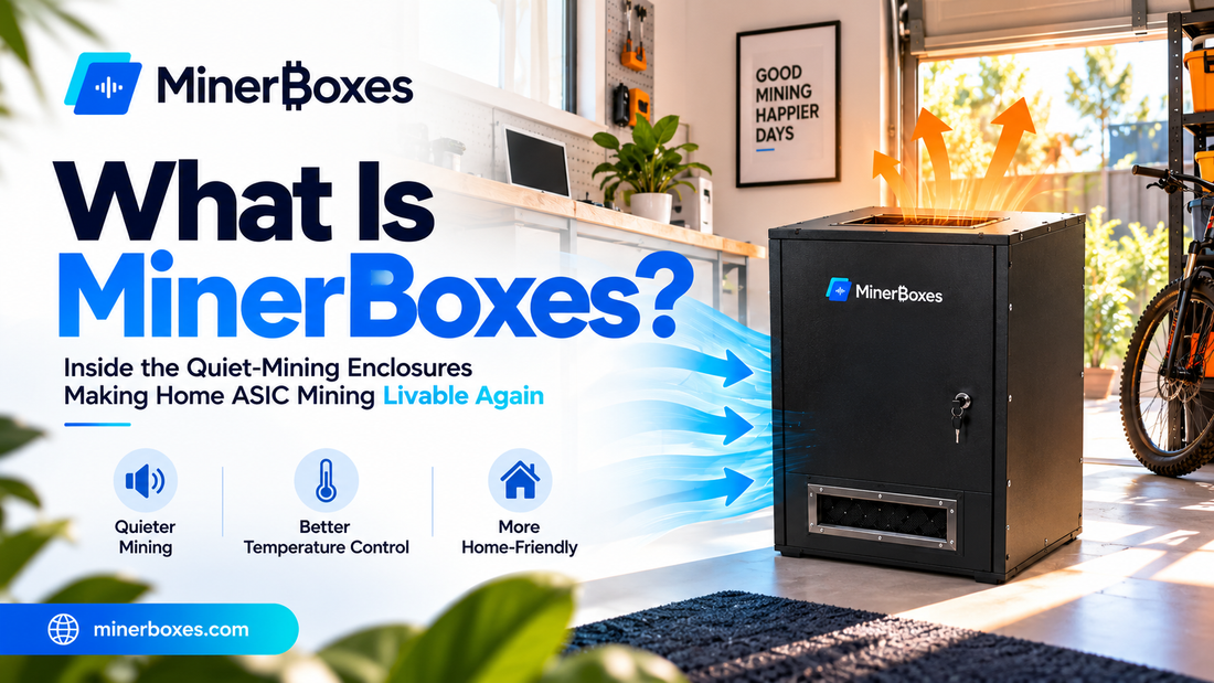 What Is MinerBoxes? Inside the Quiet-Mining Enclosures Making Home ASIC Mining Livable&nbsp;Again